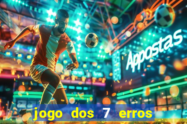 jogo dos 7 erros para manipuladores de alimentos